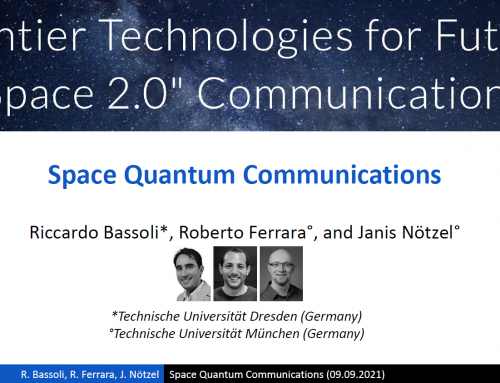 Space Quantum Communications